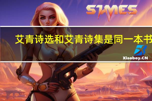 艾青诗选和艾青诗集是同一本书吗
