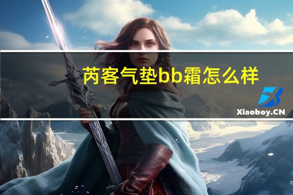 芮客气垫bb霜怎么样