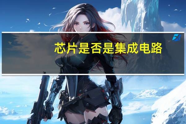 芯片是否是集成电路