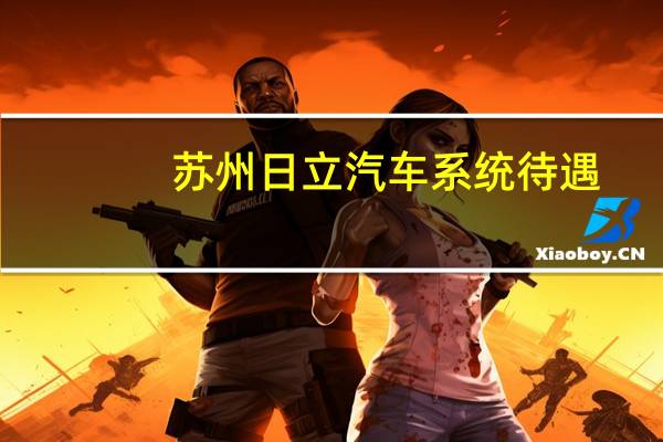 苏州日立汽车系统待遇