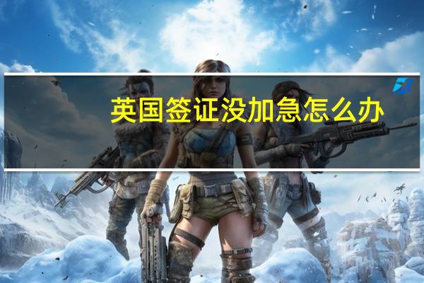 英国签证没加急怎么办