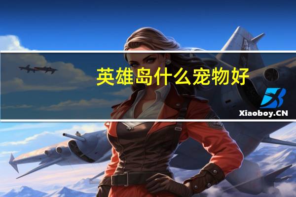 英雄岛什么宠物好