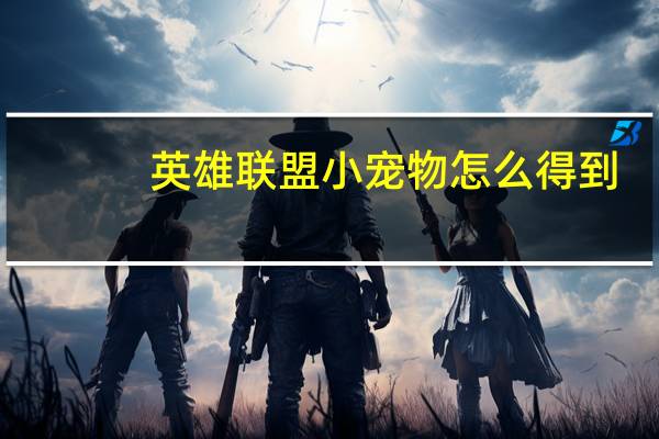 英雄联盟小宠物怎么得到