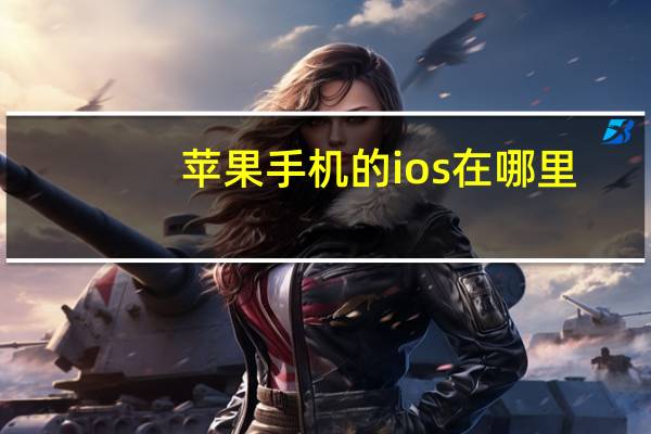 苹果手机的ios在哪里