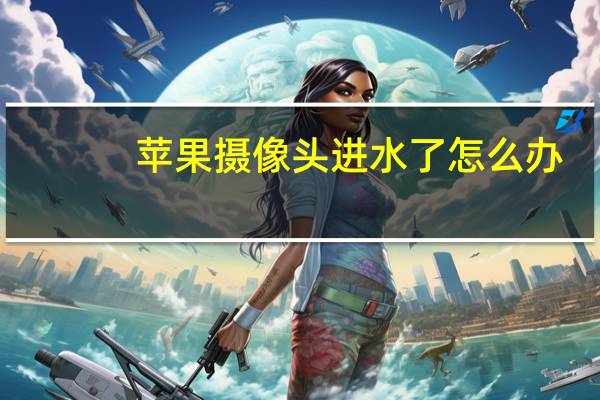 苹果摄像头进水了怎么办