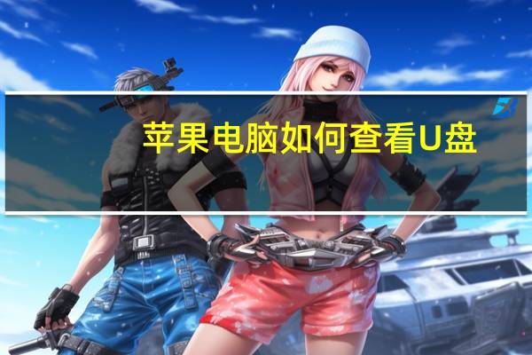苹果电脑如何查看U盘