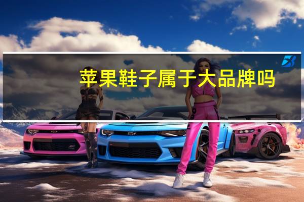 苹果鞋子属于大品牌吗