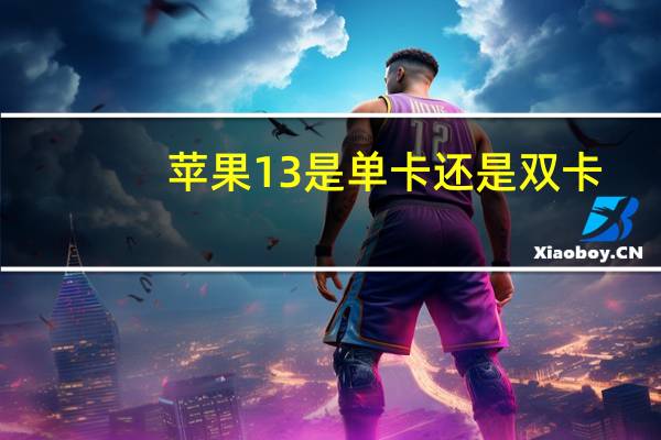 苹果13是单卡还是双卡