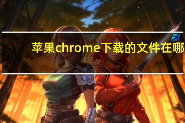 苹果chrome下载的文件在哪