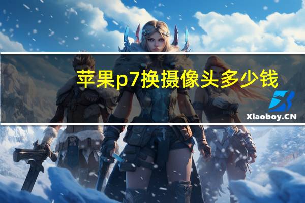 苹果p7换摄像头多少钱