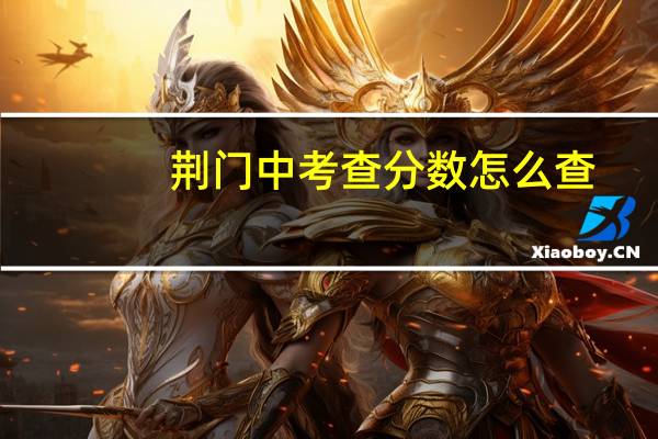 荆门中考查分数怎么查