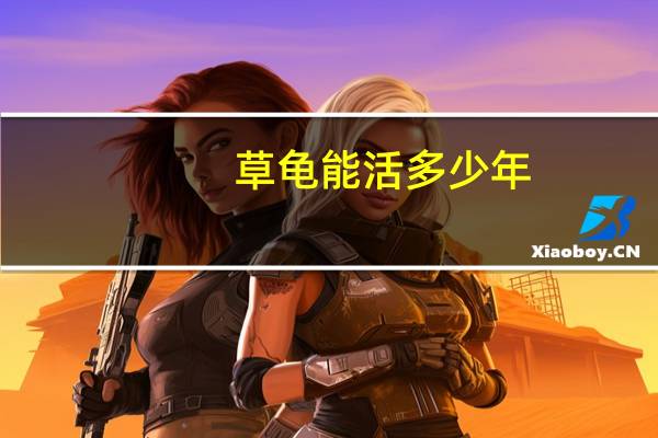 草龟能活多少年