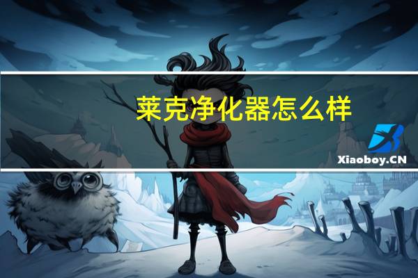 莱克净化器怎么样