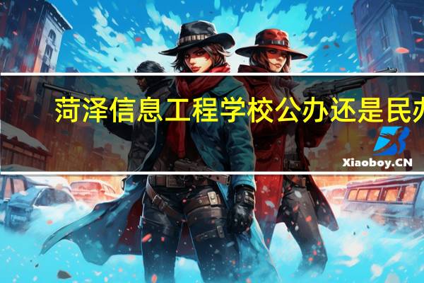 菏泽信息工程学校公办还是民办