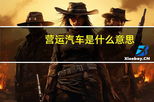 营运汽车是什么意思