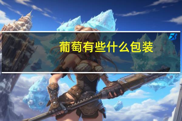 葡萄有些什么包装