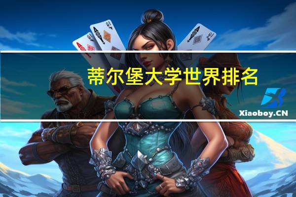 蒂尔堡大学世界排名