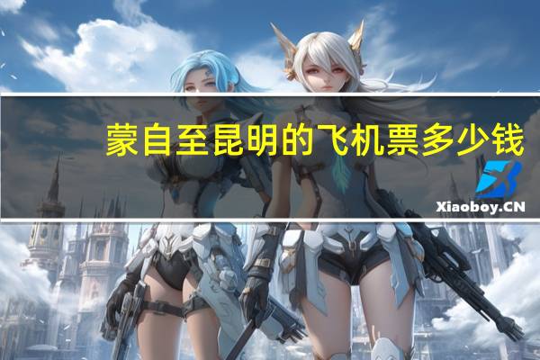 蒙自至昆明的飞机票多少钱