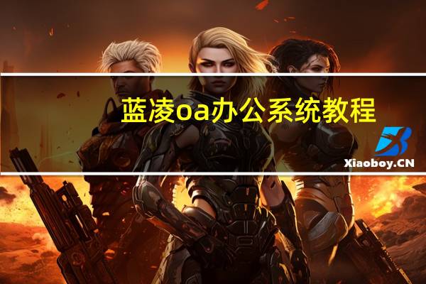 蓝凌oa办公系统教程