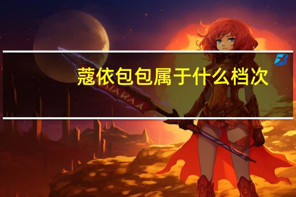 蔻依包包属于什么档次