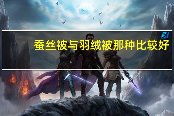 蚕丝被与羽绒被那种比较好