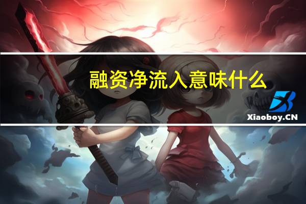 融资净流入意味什么