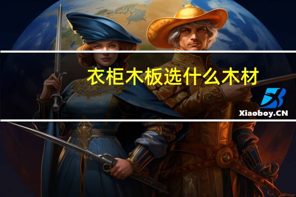 衣柜木板选什么木材