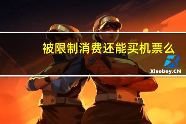 被限制消费还能买机票么