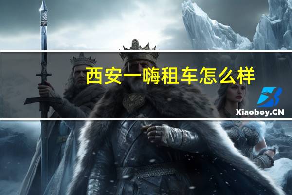西安一嗨租车怎么样