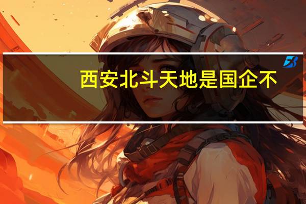 西安北斗天地是国企不