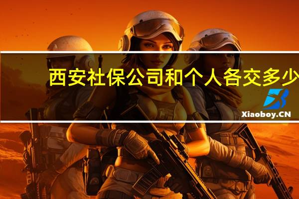 西安社保公司和个人各交多少