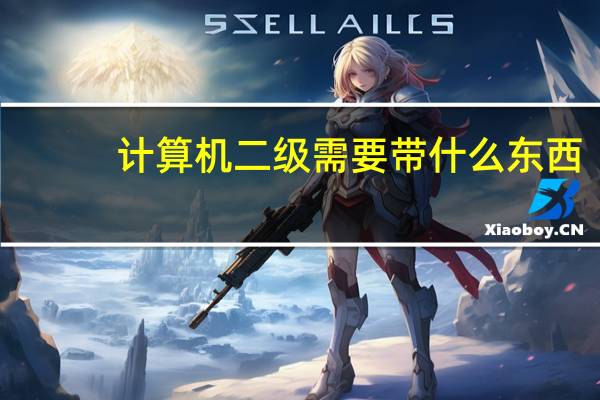 计算机二级需要带什么东西