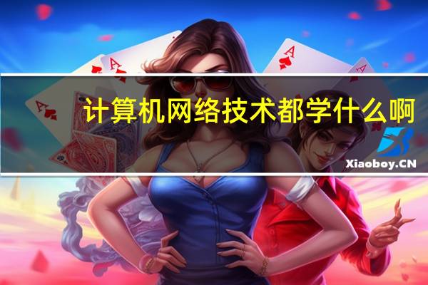 计算机网络技术都学什么啊