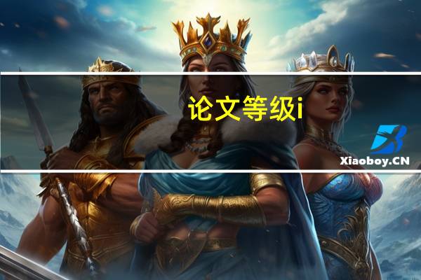 论文等级i