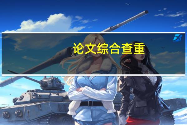 论文综合查重