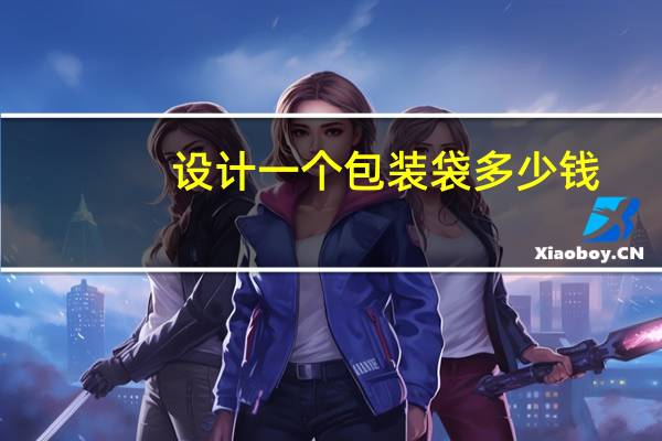 设计一个包装袋多少钱
