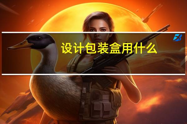 设计包装盒用什么