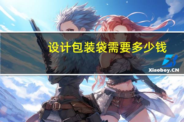 设计包装袋需要多少钱