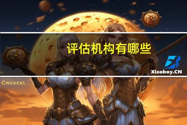 评估机构有哪些