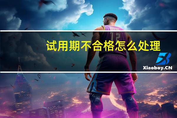 试用期不合格怎么处理