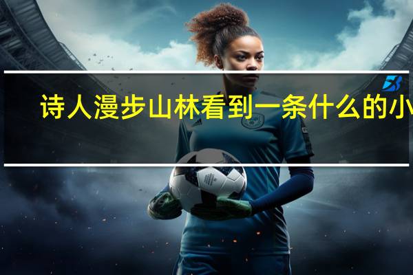 诗人漫步山林看到一条什么的小路