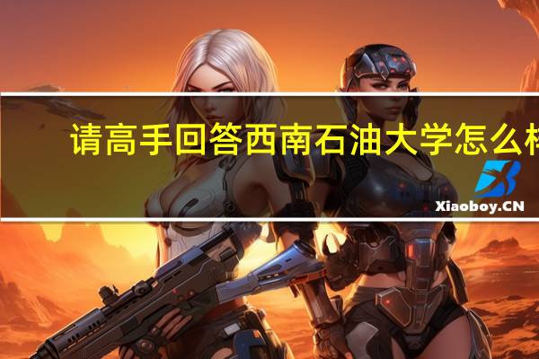请高手回答西南石油大学怎么样