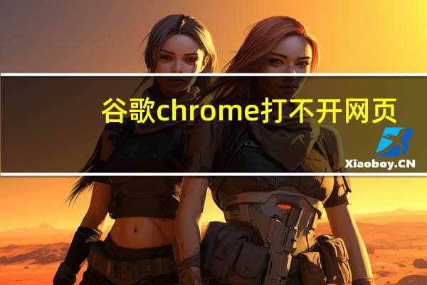 谷歌chrome打不开网页