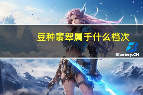 豆种翡翠属于什么档次