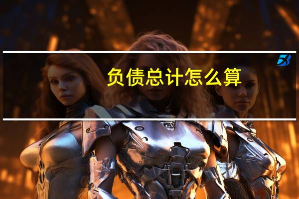 负债总计怎么算