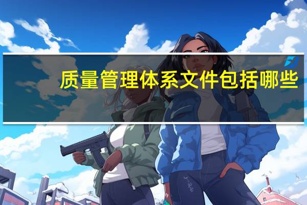 质量管理体系文件包括哪些