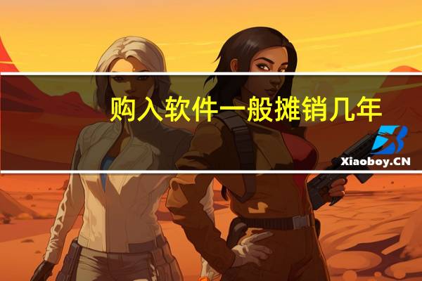 购入软件一般摊销几年