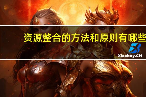 资源整合的方法和原则有哪些