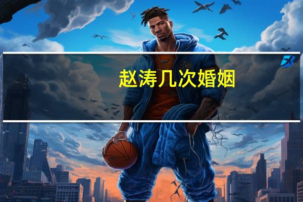 赵涛几次婚姻