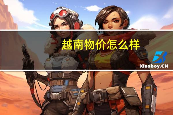 越南物价怎么样